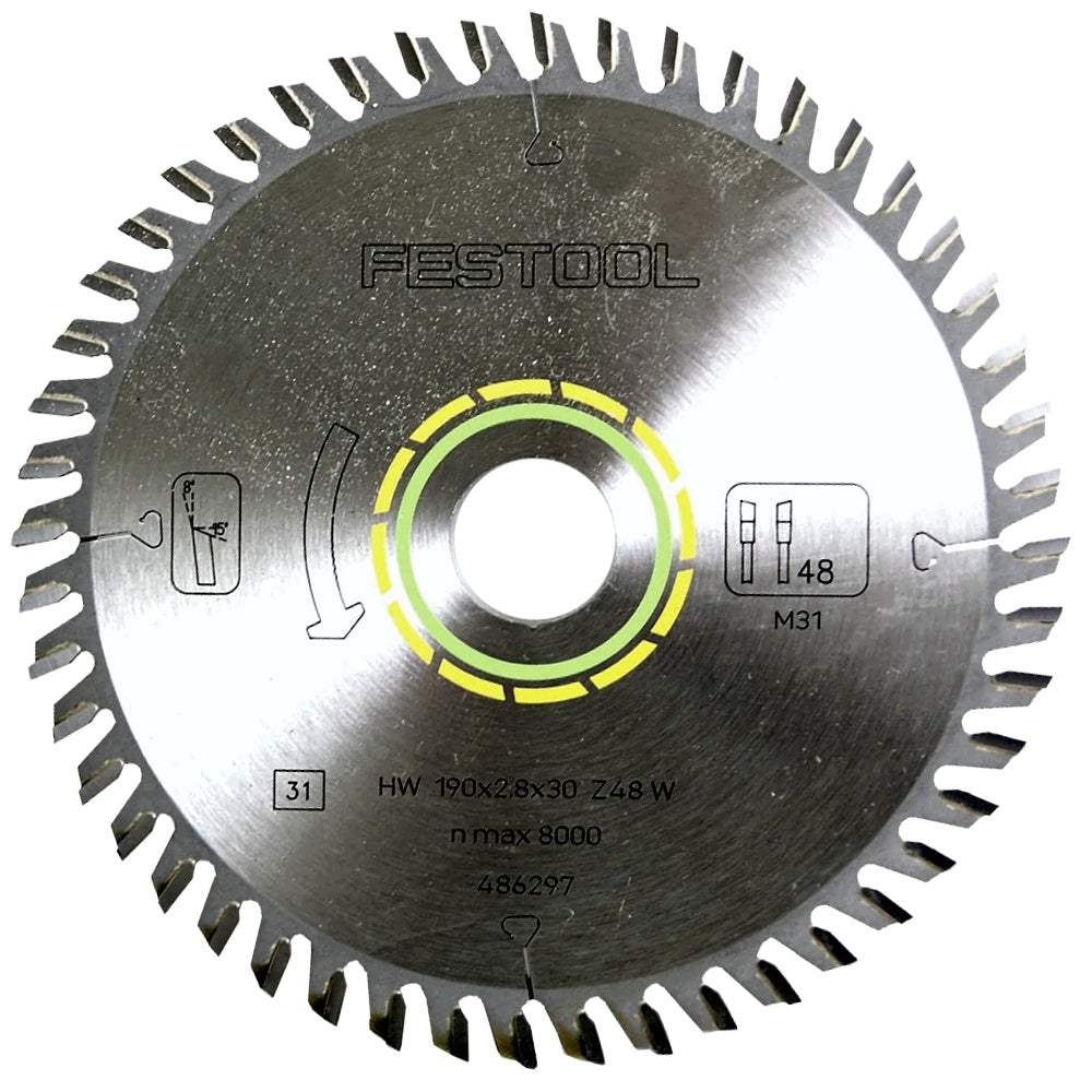 SAW BLADE HW 190X2,8X30 W48