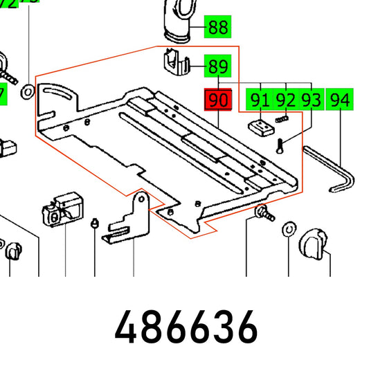 GUIDE PLATE AT 65 E