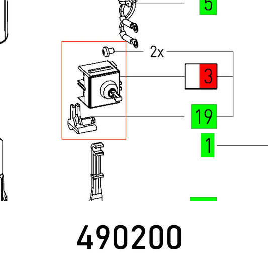 SWITCH PS 300 EQ- OFK 500 - OFK700 - MFK
