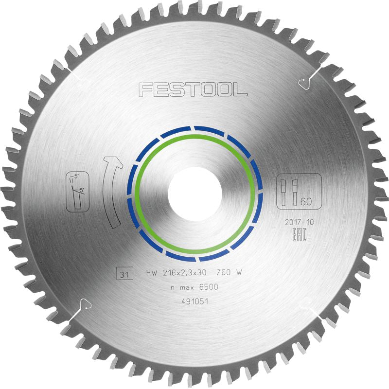 SAW BLADE HW 216X2,3X30 W60