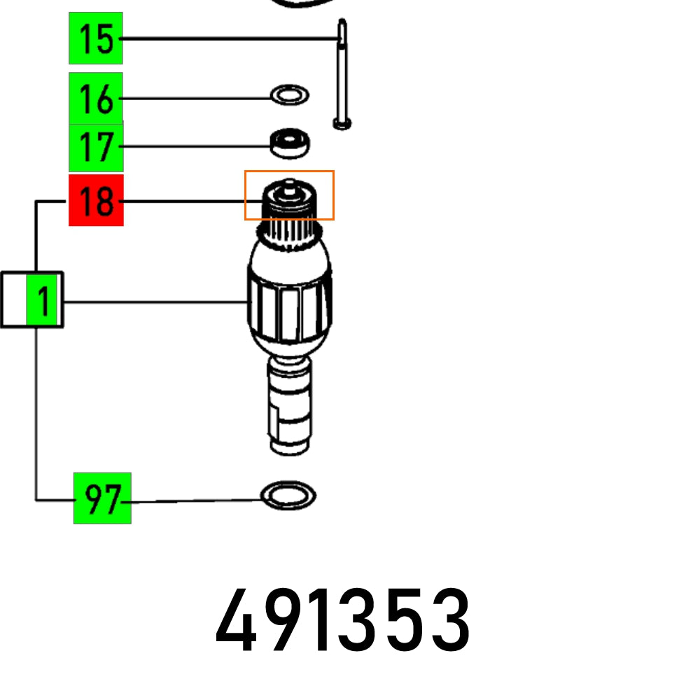 MAGNETIC RING OF 1400 VOLLST
