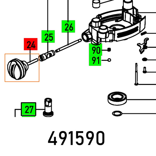 HANDLE OF 1400