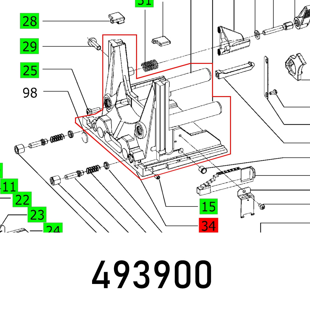 BEARER DF 500 Q ET-BG