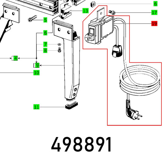 SWITCH ELEMENT CMS-GE EU 230V