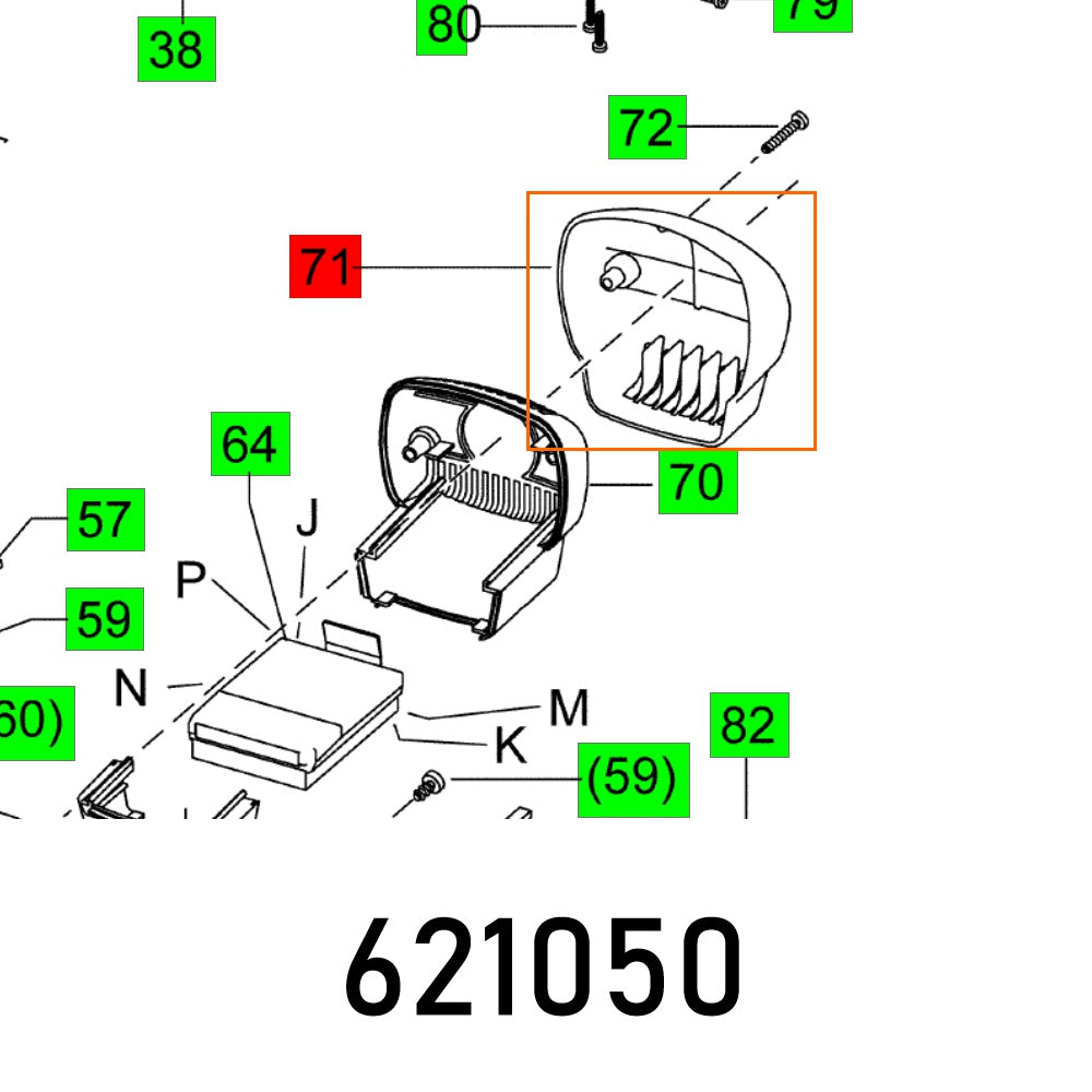 COVER MXP 1602 E