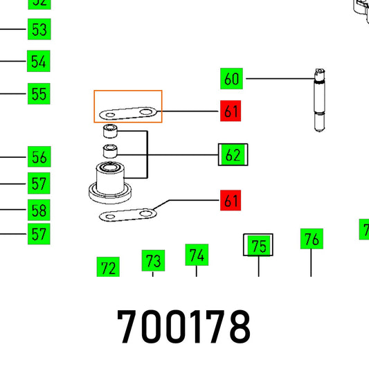 RESTRICTOR DF 700