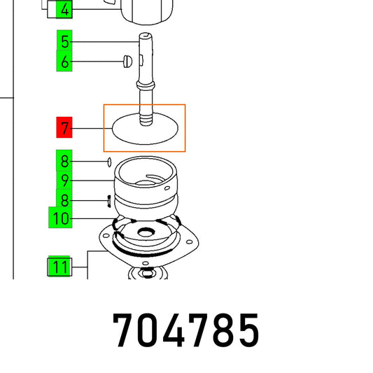 O-RING 51,5X1,5-FKM-LABS-FREI