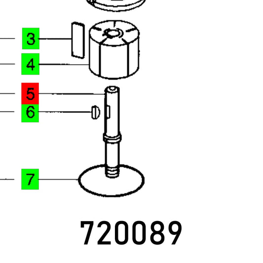ROTOR SHAFT LET-GA