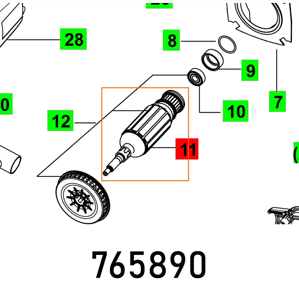 ARMATURE MXP 1602