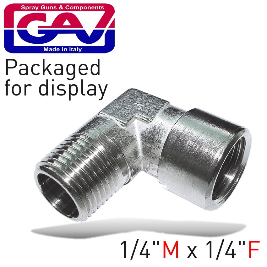 ELBOW M/F 1/4' PACKAGED