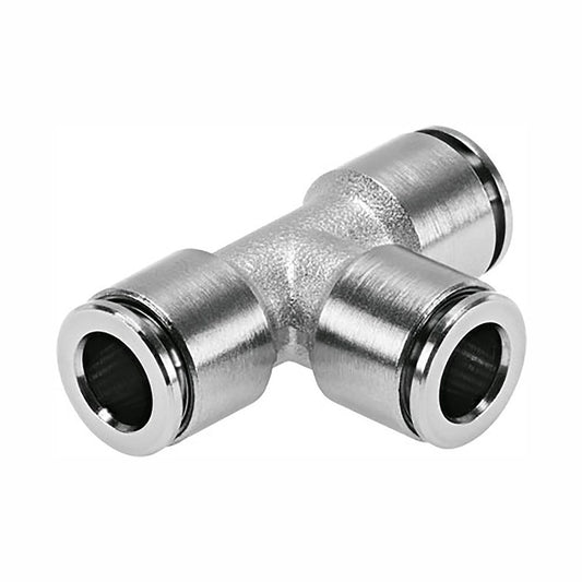 GAV PU NICKEL PLATED T- CONNECTOR 6MM