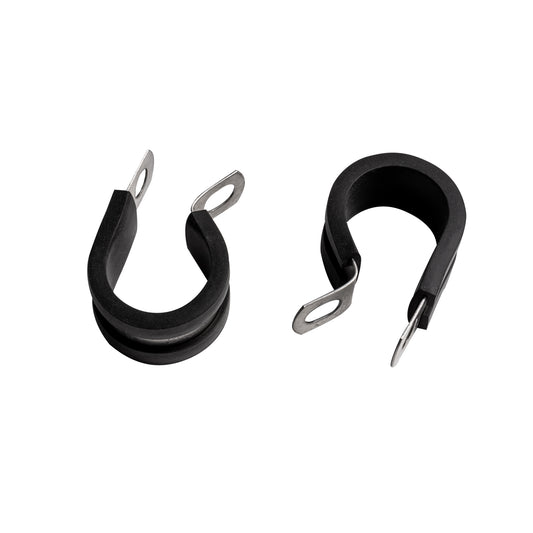 HOSE CLAMP 19MM X 12MM B/WIDTH RUBBER LINED BULK
