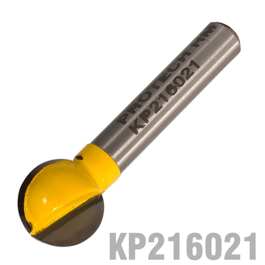 PLUNGE CUTTING BALL 1/2' X 1/2' 1/4'SHANK