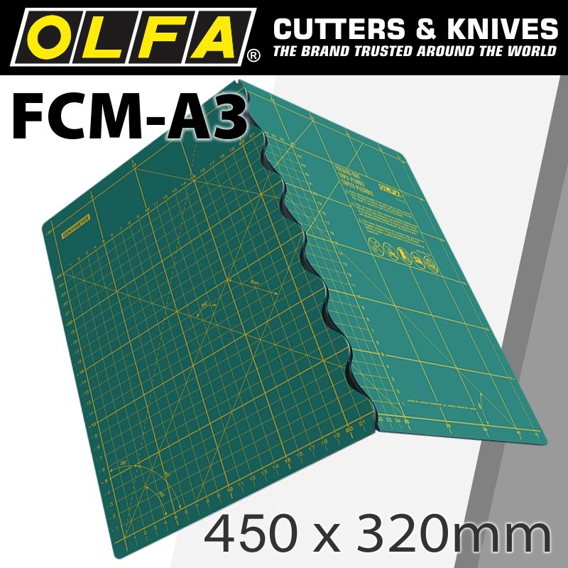 FOLDING MAT FOR ROTARY CUTTERS 450X320X2.0MM – Brick Paradise ...