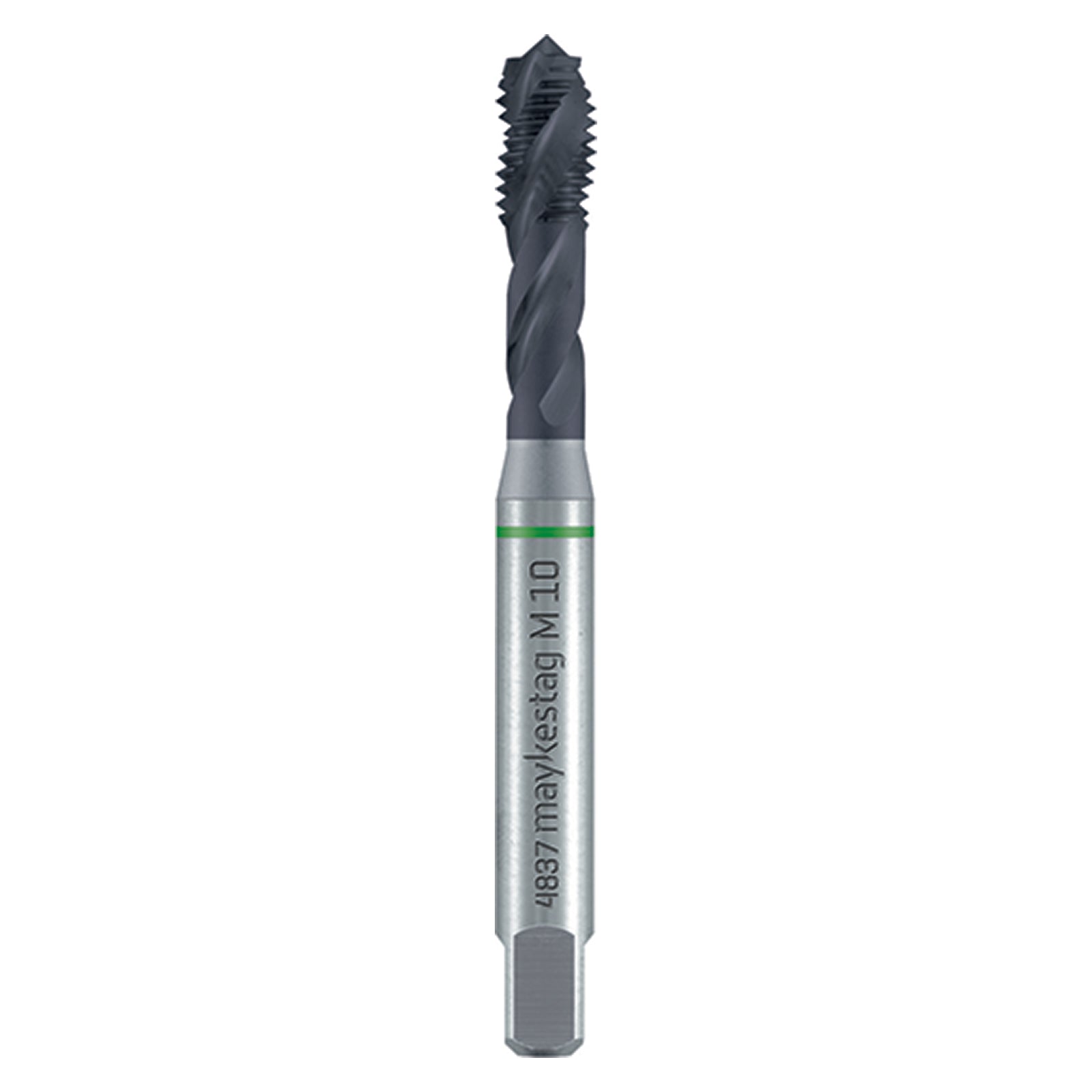 HSS-ECO MACHINE TAP M 4 DIN 371 C S/F GREEN RING; ALUNIT