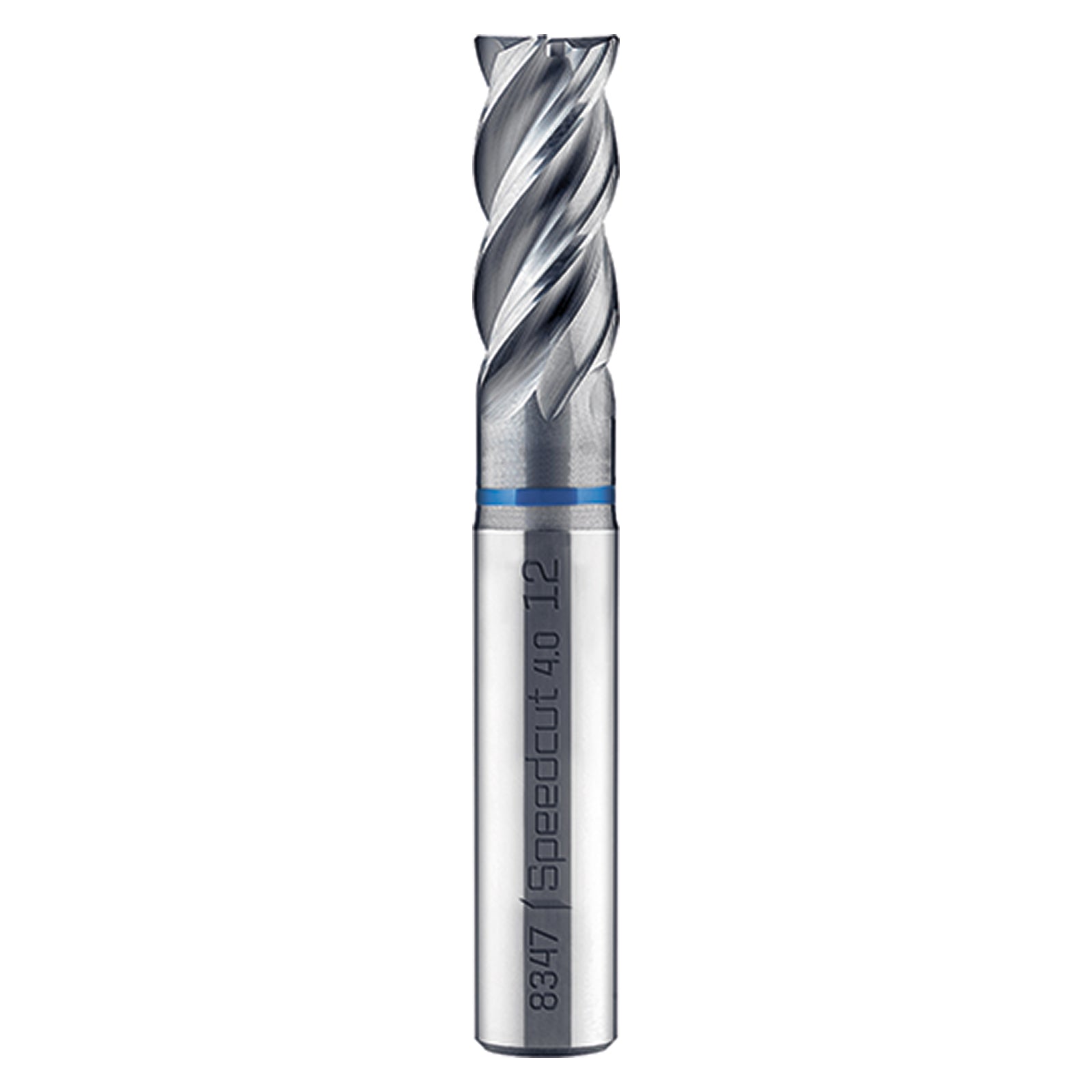 SPEEDCUT 4.0 INOX Dia. 8.0 HPC END MILL Z=4 39-42� DIN 6527L WITH NECK CY