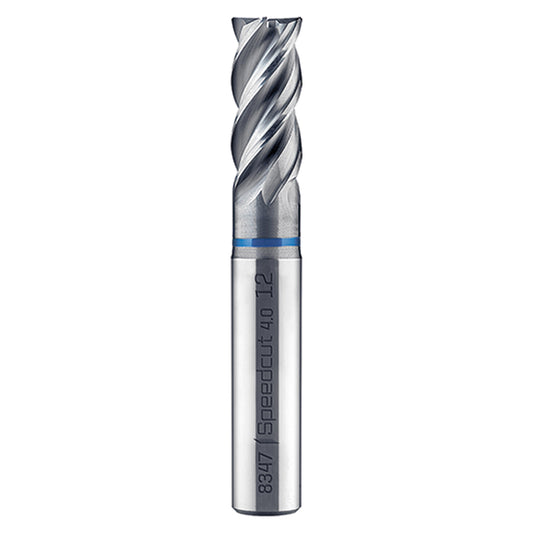 SPEEDCUT 4.0 INOX Dia. 10.0 HPC END MILL Z=4 39-42� DIN 6527L WITH NECK C