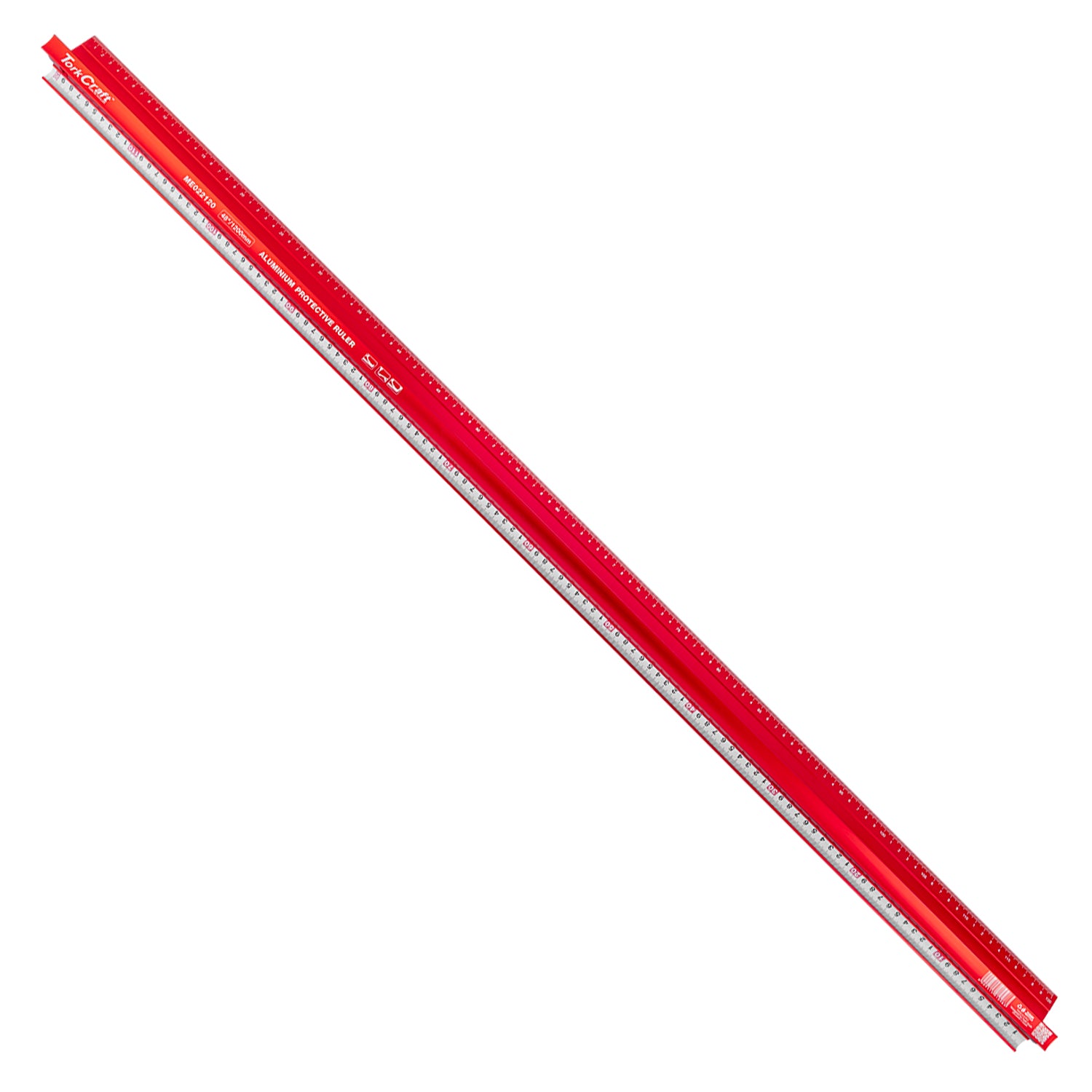 ALUMINIUM PROTECTIVE RULER 1200MM/48'