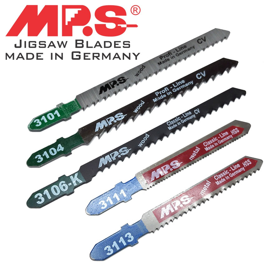 JIGSAW BLADE BOX SET 10 PIECE 3X3101 3X3104 2X3106-K 1X3111 1X3113 ...