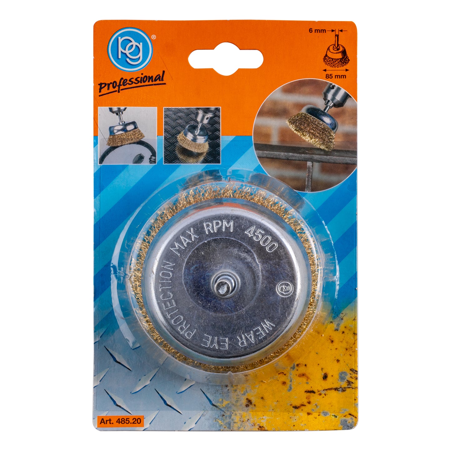 WIRE CUP BRUSH 85MM