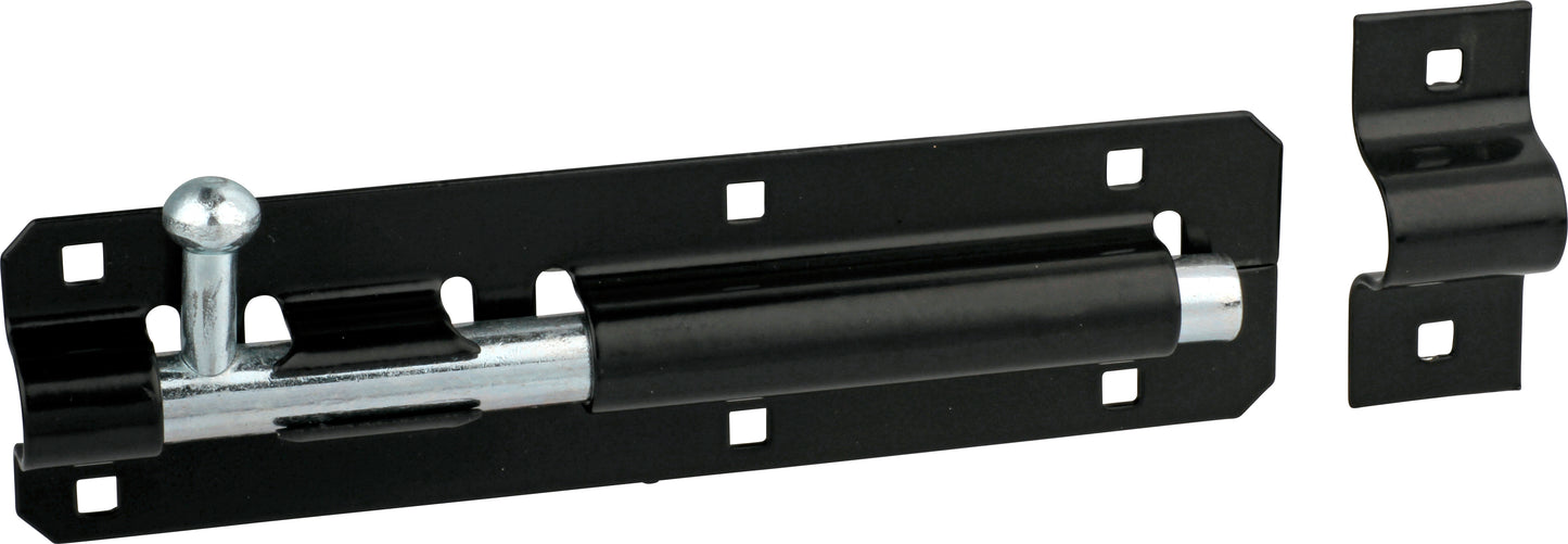 Barrel Bolt Black Japan Straight 75mm (1)