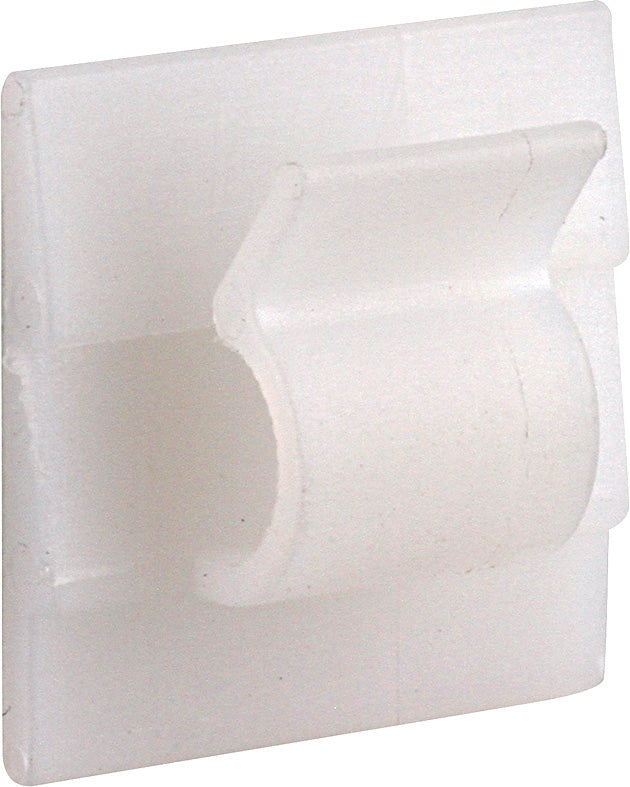 Mount Pad Cable Clamp Black 9.5x18.5mm (10)