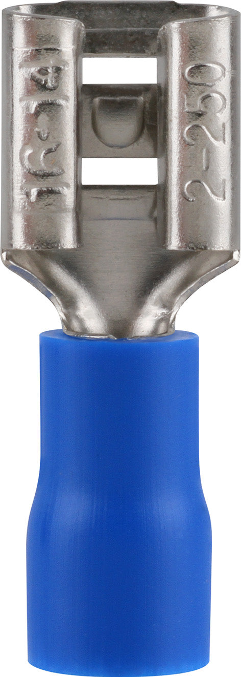 Pre-Ins Female Disconnect Blue 2.8mm (25)