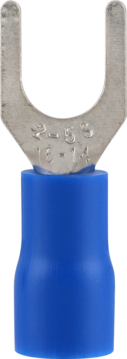 Pre-Ins Spade Terminal Blue 5mm (8)