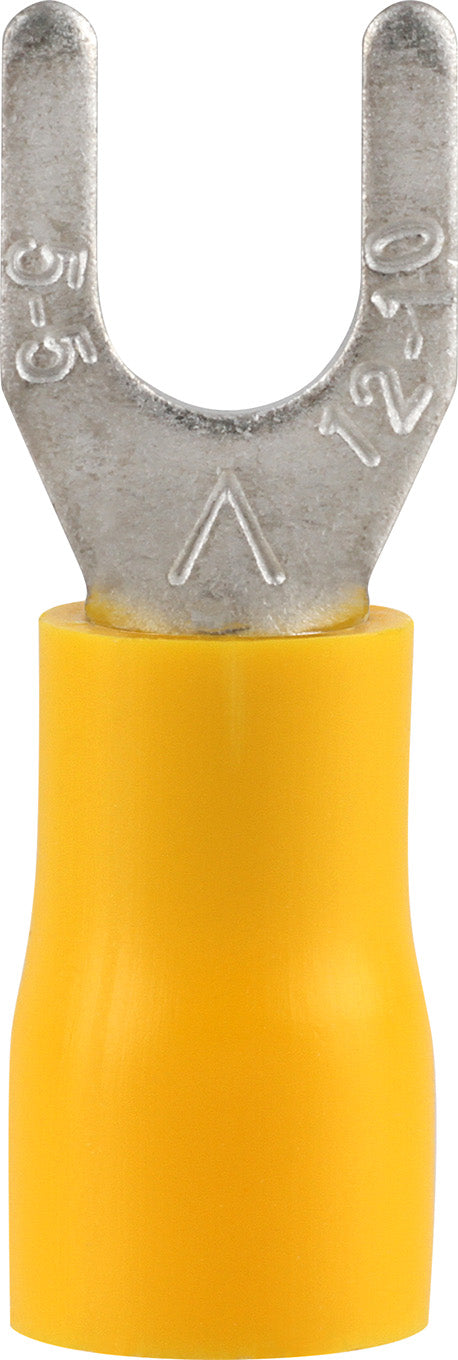 Pre-Ins Spade Terminal Yellow 5mm (8)