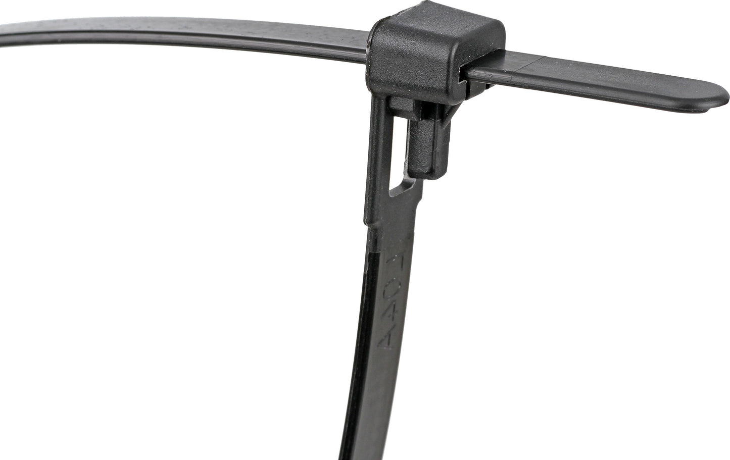 Reusable Cable Ties Black 7.6x370mm (10)