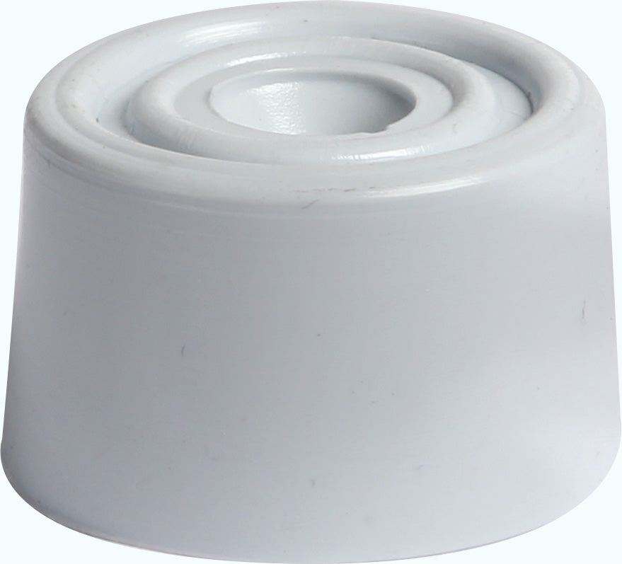 Rubber Door Stopper White  (1)