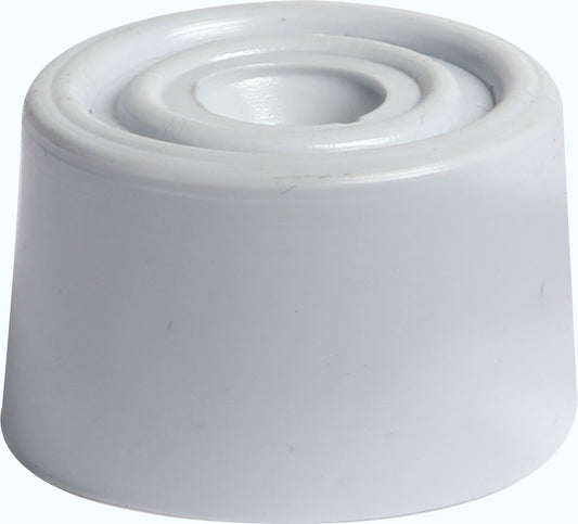 Rubber Door Stopper White  (1)