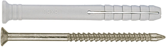Stainless Steel Nail-In Anchor 8x75mm (10)