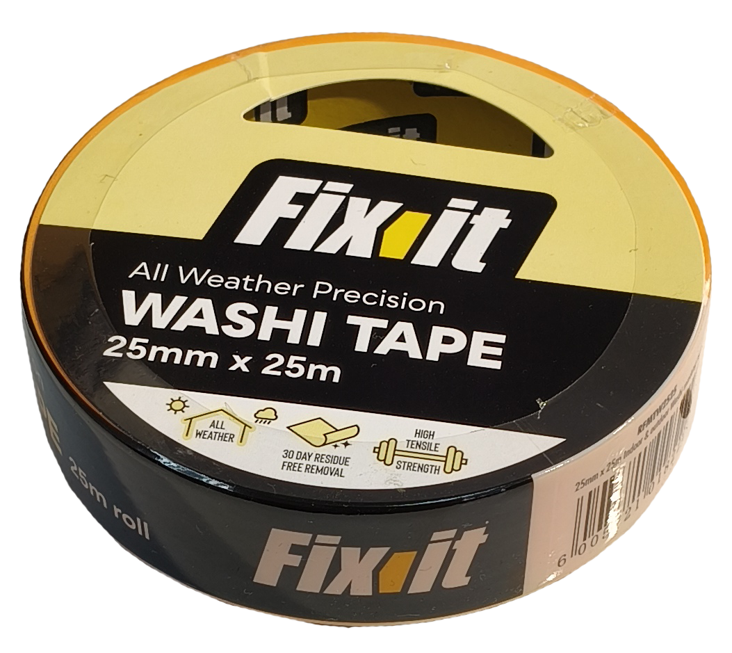 Indoor & Outdoor Washi masking tape 25mmx25m