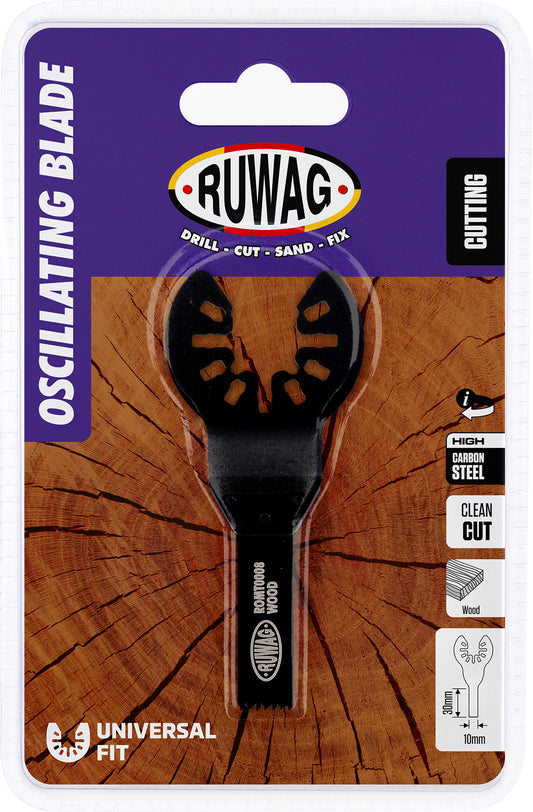 oscillating mult-tool straight blade for wood 10mm
