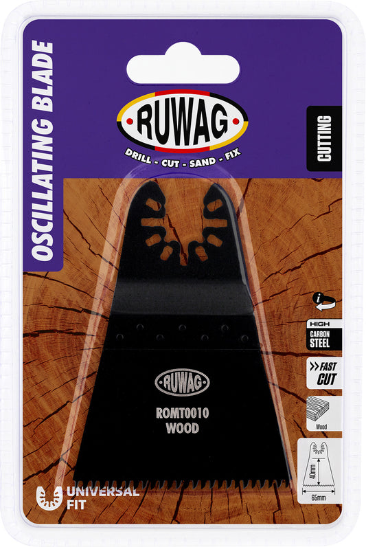 oscillating mult-tool straight blade for wood 65mm