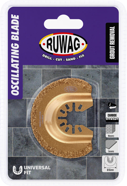 oscillating mult-tool radial blade for ceramic 65mmØ