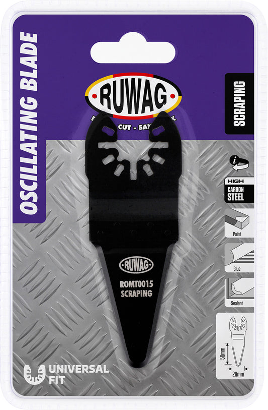 oscillating mult-tool pointed scraper 28mm
