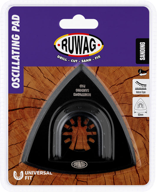 oscillating mult-tool delta velcro sanding pad