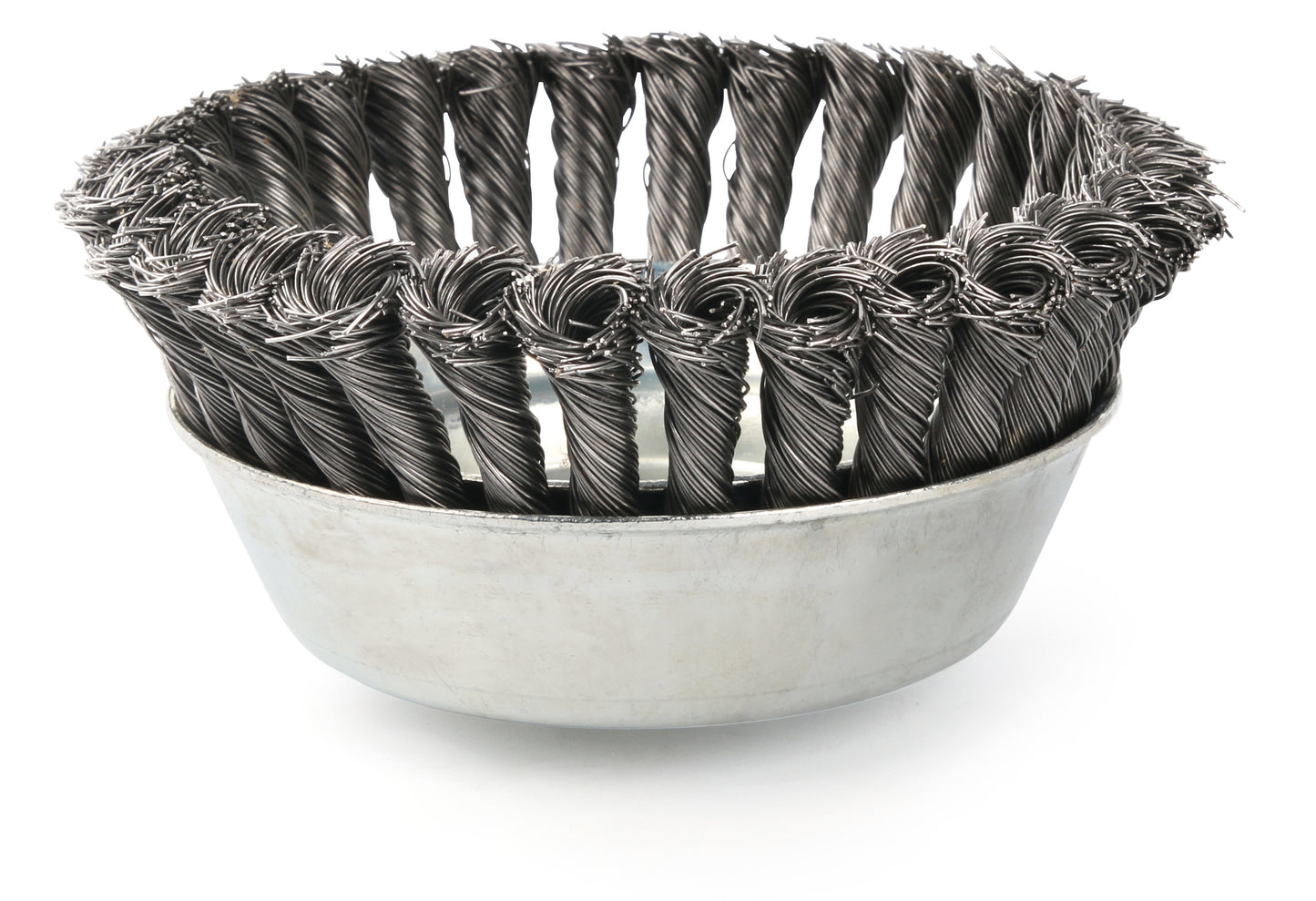 75mm knotted wire cup brush M14x2