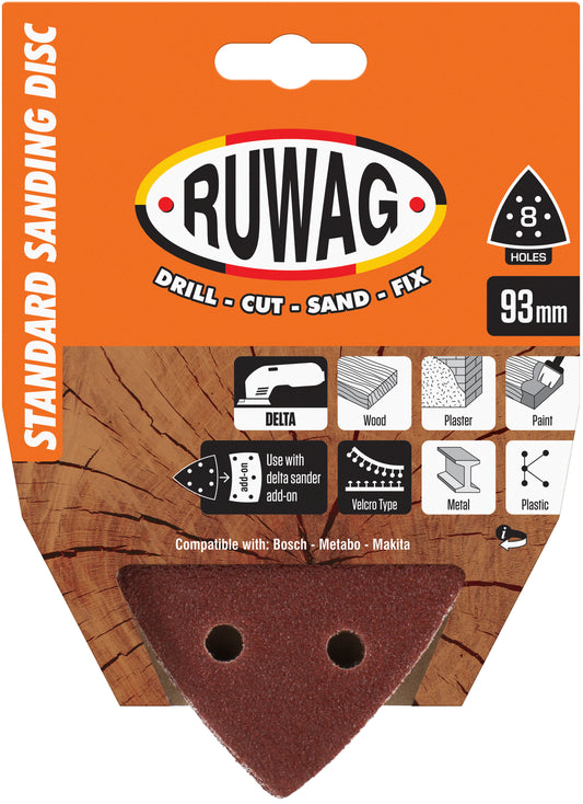 p80 trian sand 93mm 5 pack /pk
