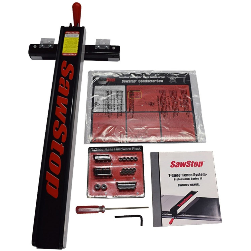 PROFESSIONAL AND CNS T-GLIDE FENCE ASSEMBLY