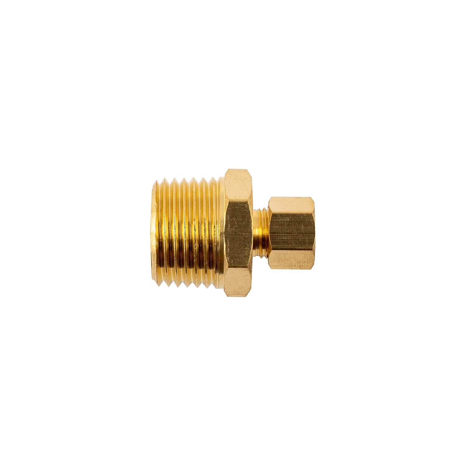 BRASS CONICAL STR. 6MM X 1/2' M