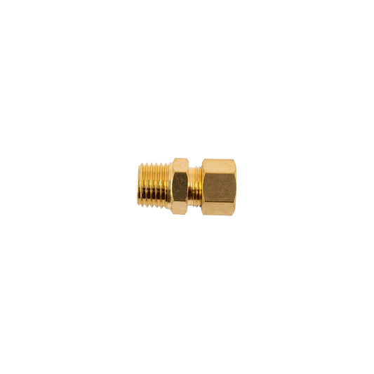 BRASS CONICAL STR. 8MM X 1/4' M