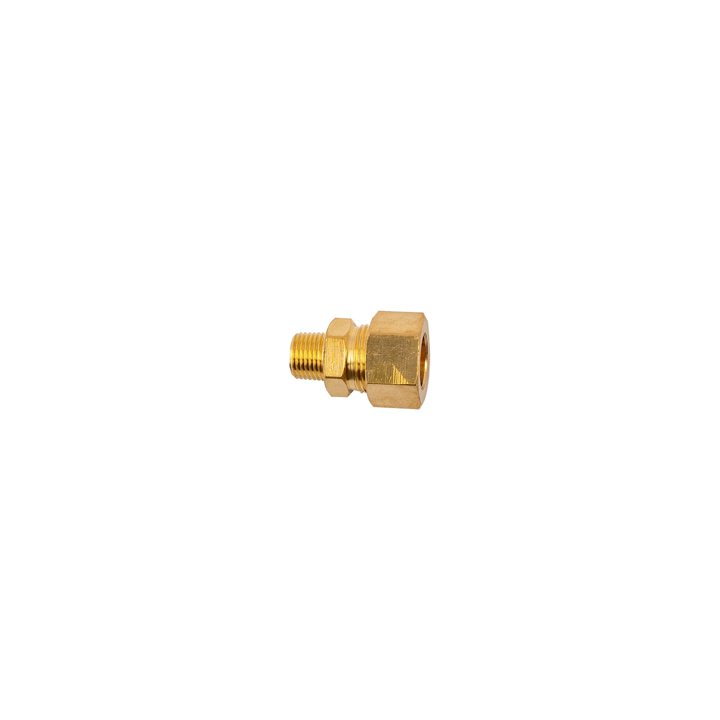 BRASS CONICAL STR. 10MM X 1/8' M