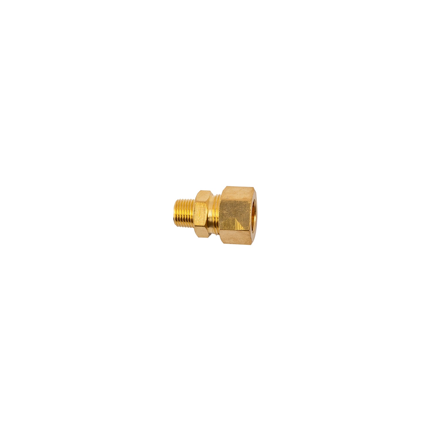 BRASS CONICAL STR. 10MM X 1/8' M