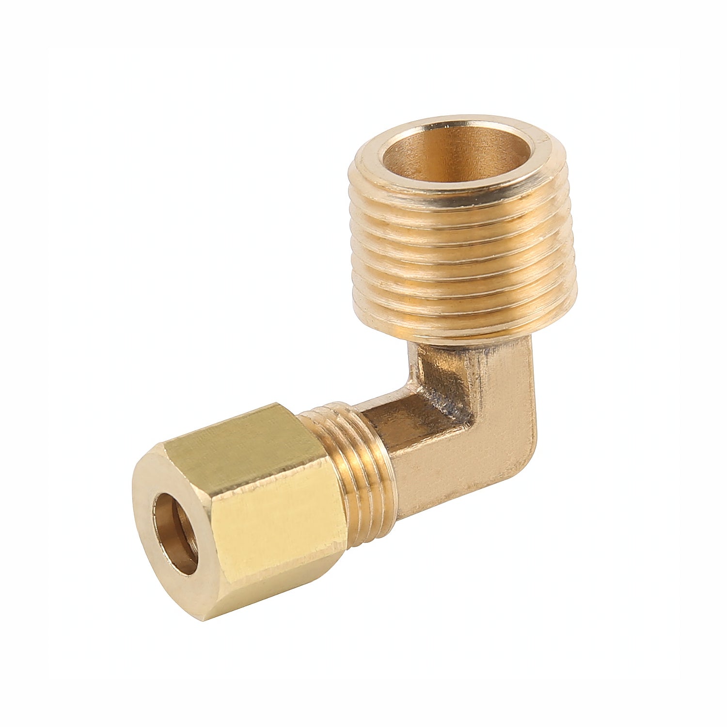 CONICAL ELBOW BRASS 3/8' X 3/8'M