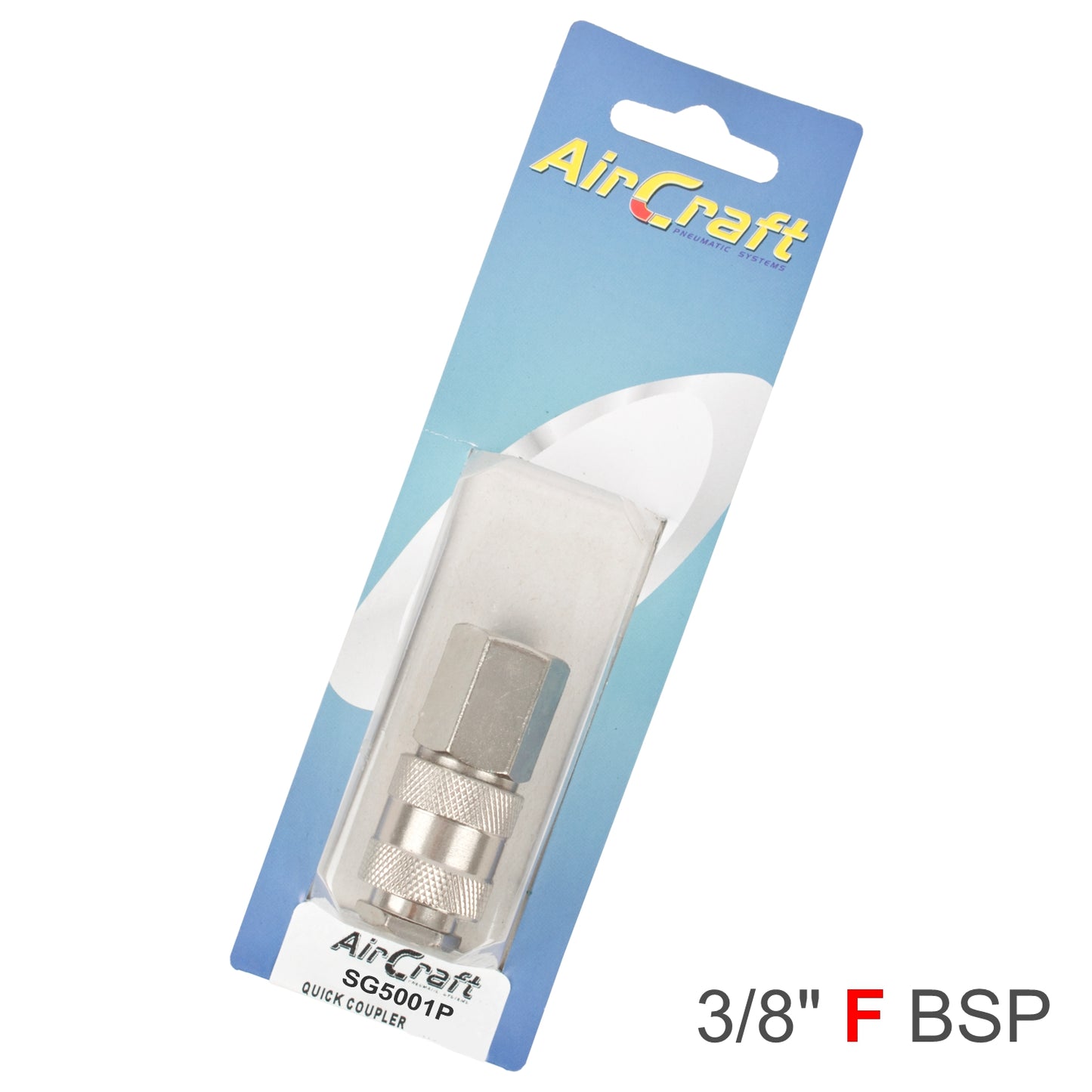 QUICK COUPLER UNIVERSAL 3/8' FEMALE 1PC PACK