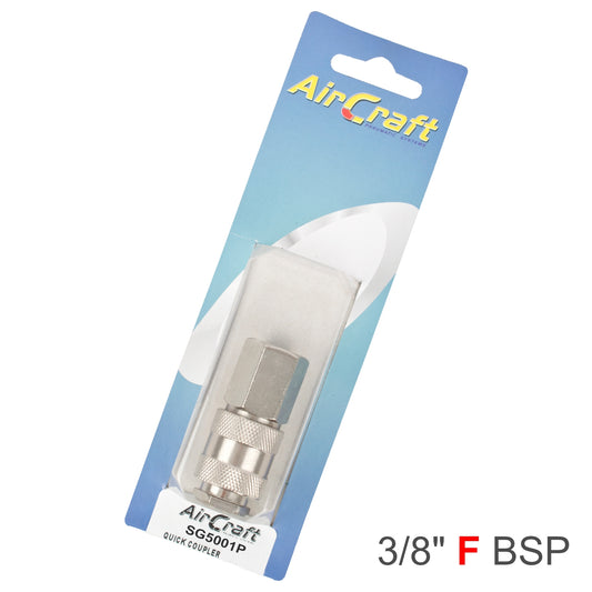 QUICK COUPLER UNIVERSAL 3/8' FEMALE 1PC PACK