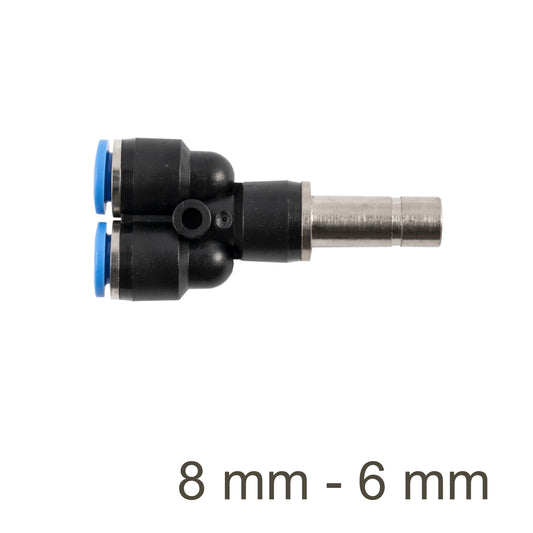 RED. INSERT Y-JOINT PU 8MM - 6MM